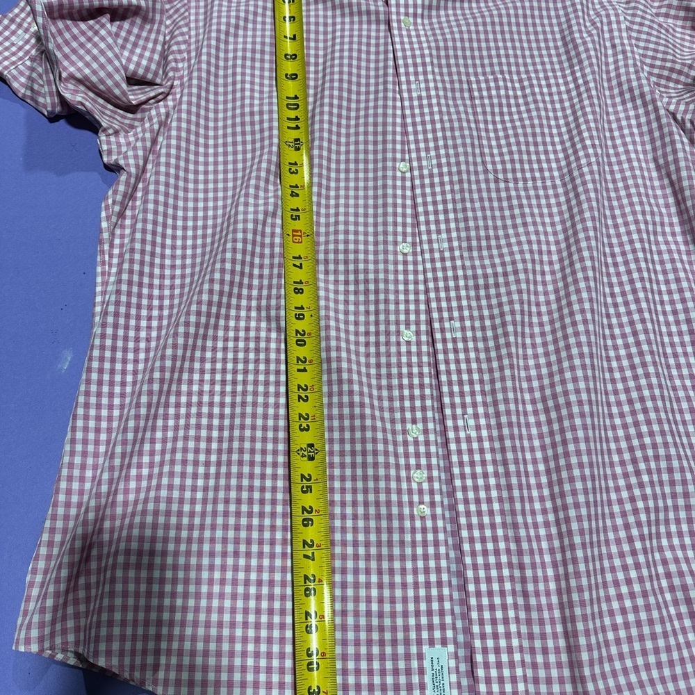 Brooks Brothers Pink Checkered Casual Button Down Shirt - Picture 4 of 6